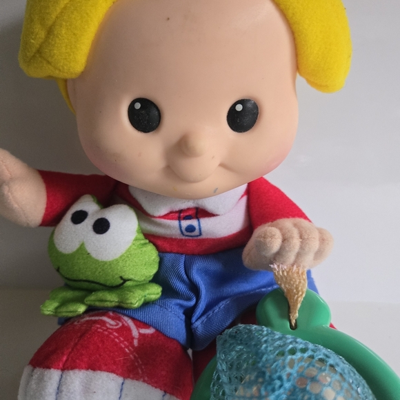 Fisher-Price Little People Eddie Plush Vintage - Picture 2 of 10